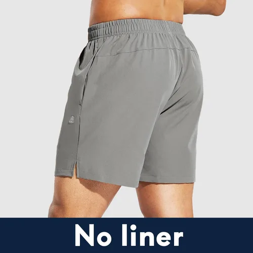 Miniatura 5 de Haimont Pantalones cortos deportivos para hombre de 5 pulgadas para gimnasio, deportes, entrenamiento activo con bolsillos, secado rápido