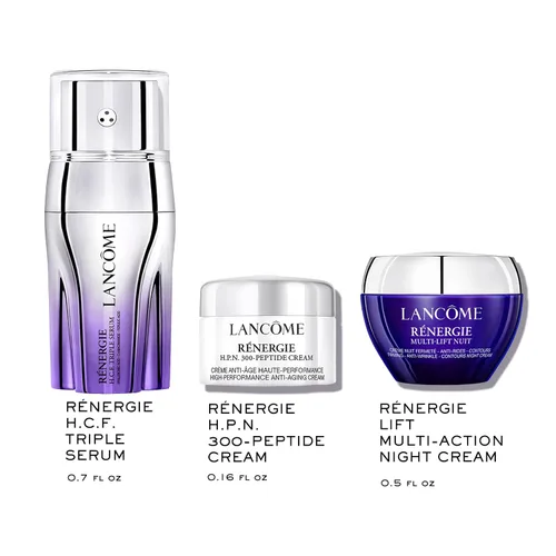 Miniatura 2 de Lancôme Rénergie Discovery - Set de regalo – Edición limitada – Suero triple H.C.F. de tamaño completo, 0.7 onzas líquidas, H.P.N. 300-Peptide Cream