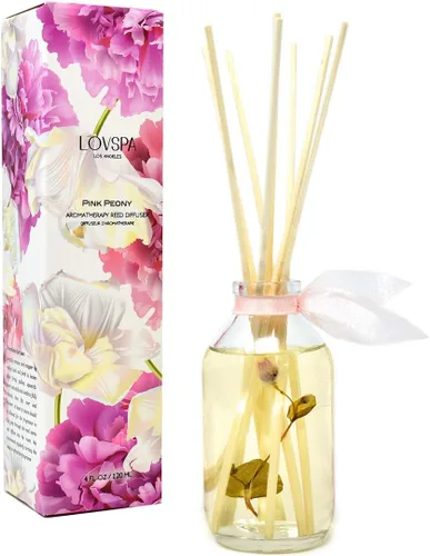Miniatura 31 de Set de difusor de cañas, difusor de aceite perfumado con aroma a ámbar romántico y varillas, accesorios de fragancia para el hogar para decorar