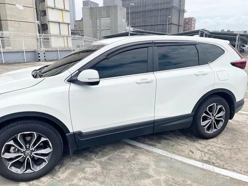 Miniatura 3 de Protectores de lluvia adhesivos 2017-2022 para Honda CR-V Viseras deflectoras de ventana lateral LX EX EX-L Touring 3D onduladas estilo JDM CRV