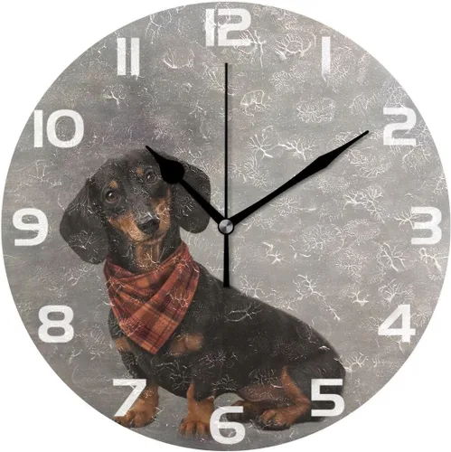 Miniatura 12 de ALAZA - Reloj de pared redondo con mapa étnico de África, silencioso, sin tictac, pintura al óleo para el hogar, oficina, escuela, arte decorativo