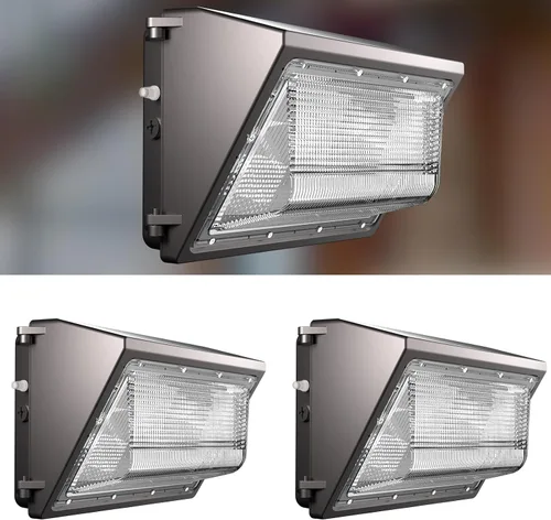 Miniatura 15 de Lightdot Paquete de 1 paquete de luces LED de pared de 150 W, iluminación exterior de montaje en pared, 100-277V, 22500LM del atardecer al amanecer