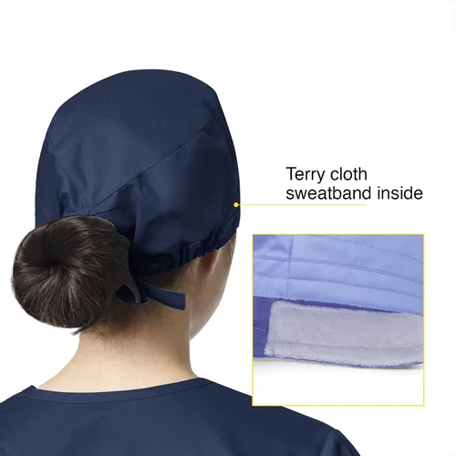 Miniatura 3 de WonderWink Men's Tie Back Scrub Cap
