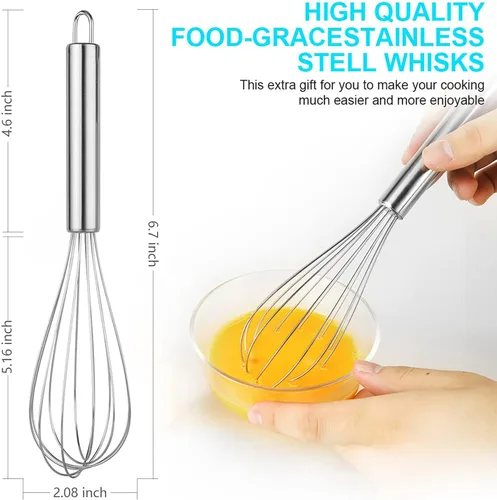 Miniatura 4 de Uppetly Contenedores herméticos de almacenamiento de alimentos secos de arroz, dispensador de plástico sin BPA con boquilla vertible, taza medidora
