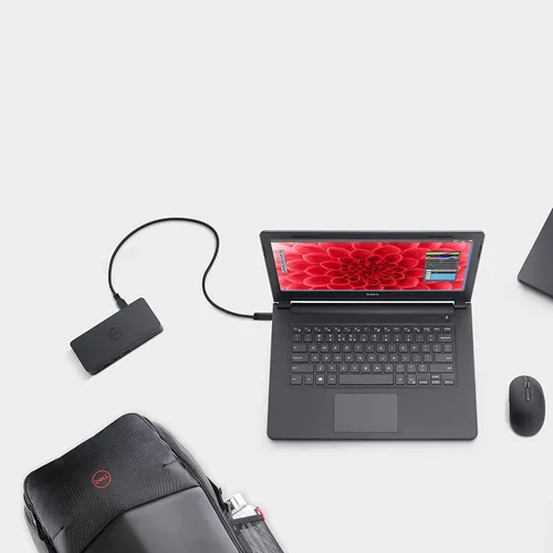 Miniatura 4 de Dell Estación de acoplamiento de triple pantalla USB 3.0 Ultra HD/4K (D3100), color negro