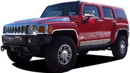 Miniatura 2 de QAA Es compatible con Hummer H3 2006-2009 5 piezas de manija de puerta de acero inoxidable envolvente HV46314