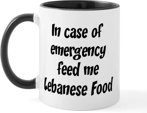 Miniatura 35 de CafePress #1 - Taza de café de cerámica libanesa de 11 oz (11.0 fl oz)