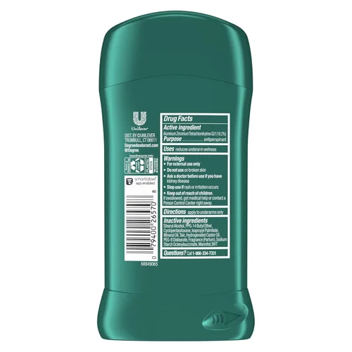 Miniatura 5 de Degree Men Protection - Desodorante antitranspirante, 2.7 onzas (paquete de 2)