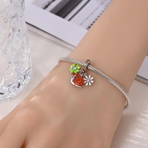 Miniatura 13 de LIGHTDOG Abalorios de plata de ley 925 para pulseras Pandora, collares para mujer, cuentas colgantes, cuentas de joyería, regalos para mujeres