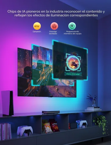 Miniatura 4 de Govee Caja de sincronización HDMI 2.1 2, Caja de sincronización AI con retroiluminación para TV, compatible con 8K@60Hz, 4K@144Hz, VRR y ALLM