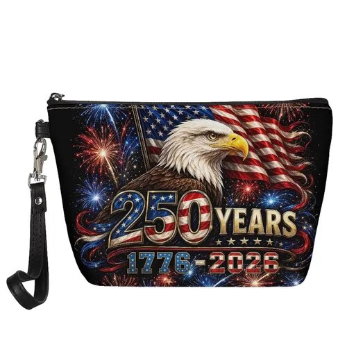 Miniatura 48 de GIFTPUZZ Bolsa de cosméticos para mujer, adorable y espaciosa, bolsa de almacenamiento portátil para artistas, artículos de tocador, joyería