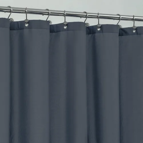 Miniatura 30 de ALYVIA SPRING - Forro de tela impermeable para cortina de ducha, cortina de tela lavable para baño - Tamaño estándar 72 x 72, azul
