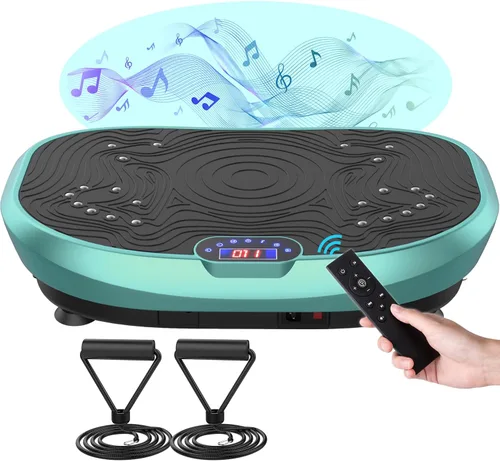 Miniatura 12 de AXV Vibration Plate Exercise Machine Whole Body Workout Power Vibrate Fitness Platform Vibrating Machine Exercise Board for Weight Loss Shaping