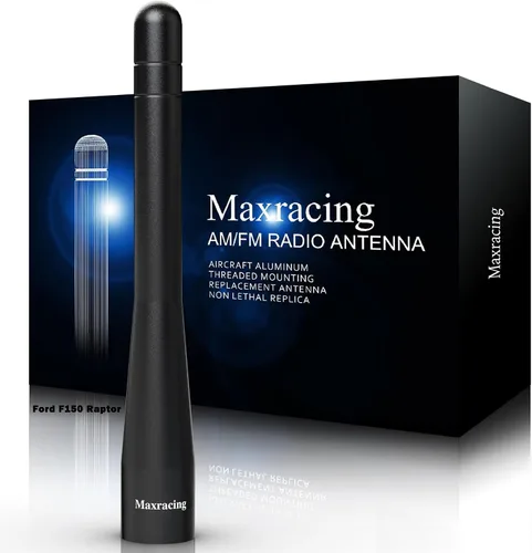 Miniatura 11 de MAXRACING - Antena corta para camión compatible con Z3 y Z4 1996-2016, segura para autolavado, antena de repuesto de aluminio