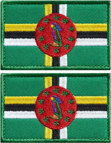 Miniatura 26 de stidsds Paquete de 2 parches de bandera de México, parches bordados, banderas mexicanas, parche táctico militar para ropa, sombrero, mochilas