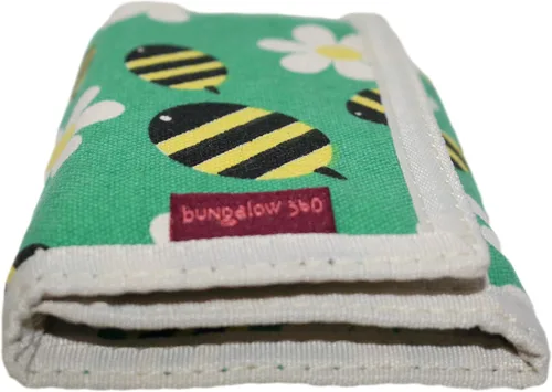 Miniatura 2 de bungalow 360 Billetera vegana triple, Bumble Bee, Billetera clásica triple
