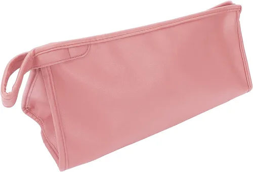 Bolsa de almacenamiento para secador de pelo, estuche de viaje para secador de pelo, bolsa de transporte de piel sintética, bolsa portátil para