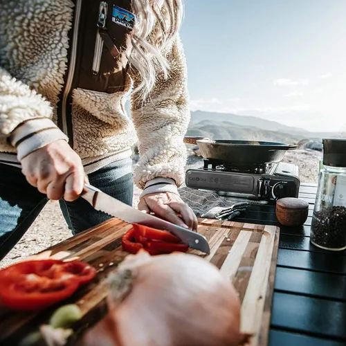 Miniatura 7 de Estufa portátil de butano Gas One con estuche: encendido automático, control preciso del calor - para acampar, tailgating y cocinar al aire libre