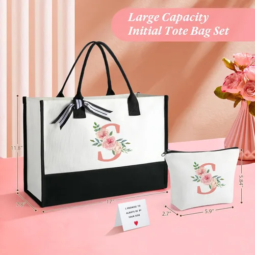 Miniatura 6 de Regalos de cumpleaños para mujeres, regalos del Día de la Madre para mamá, esposa, abuela, hija, hermana, amigas, bolsa de mano y bolsa