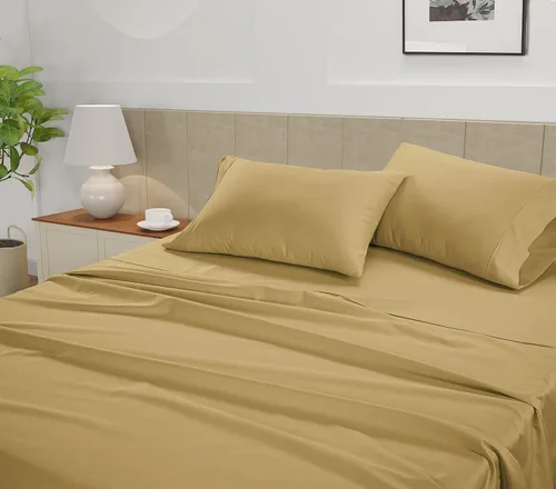 Miniatura 86 de Lane Linen Juego de 2 fundas de almohada 100 % de algodón, tamaño estándar, se adapta a almohadas estándar y Queen, fundas de almohada lujosas