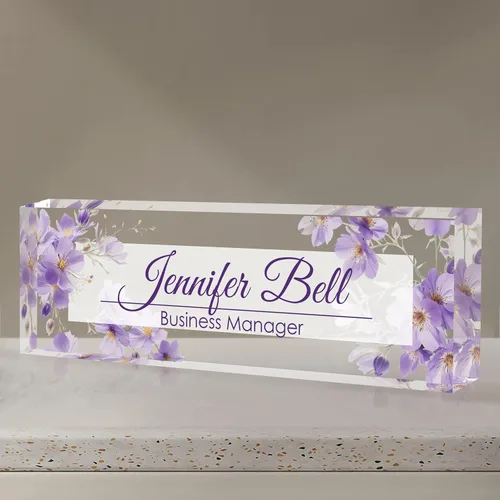 Miniatura 16 de Placa de nombre personalizada para escritorio, placa de nombre de escritorio personalizada, placa de nombre acrílica, accesorios de escritorio