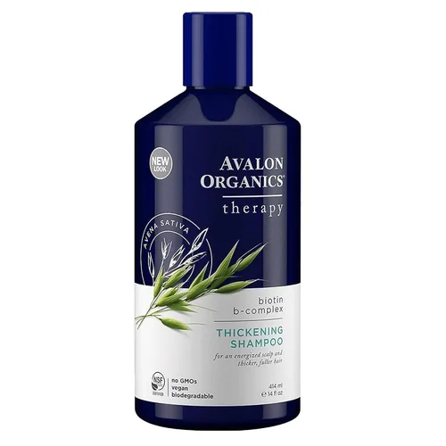 Miniatura 10 de Avalon Organics Champú terapéutico All Natural Biotin B-Complex, 11 onzas líquidas