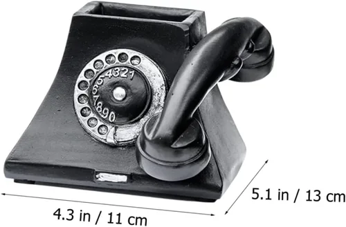 Miniatura 7 de Elegante teléfono flores maceta creativa decoración para oficina en casa resina