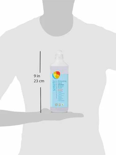 Miniatura 3 de Sonett Líquido orgánico para lavar platos, limpiador multiusos para pieles sensibles para personas con alergias (17 onzas líquidas (1 unidad))