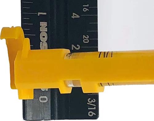 Miniatura 7 de Swanson Tool Co LLP002 - Paquete de 2 niveles amarillos, incluye un frasco de paso de 2 anillos y un nivel de línea de 1 anillo