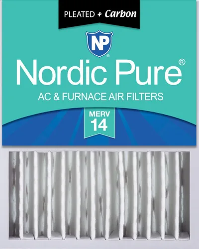Miniatura 14 de Nordic Pure 16 x 20 x 5 (tamaño real: 15 7/8 x 19 5/8 x 4 3/8) Honeywell Filtros de aire de repuesto Merv 8 Plus Carbon 1 paquete