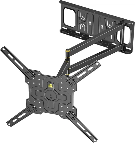 Miniatura 9 de FORGING MOUNT Soporte de TV de esquina con brazo largo de 25.6 pulgadas, soporte vertical vertical de pared para TV de movimiento completo, soporte