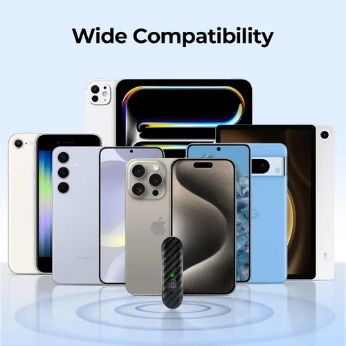 Miniatura 7 de ATUMTEK Trípode para selfie stick con paquete de control remoto Bluetooth recargable, 3 en 1 de aluminio extensible con control remoto inalámbrico
