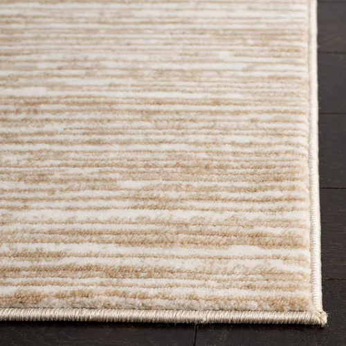 Miniatura 11 de SAFAVIEH - Alfombra de 4x6 pies, colección Vision, diseño moderno en tonos ombré, color crema, no suelta pelusa y fácil de limpiar, ideal para sala