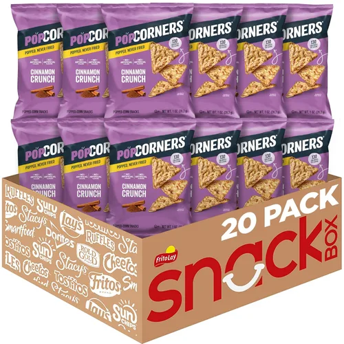 Miniatura 11 de PopCorners Snacks sin gluten, paquete variado de 3 sabores, bolsas de 1 onza (paquete de 20)
