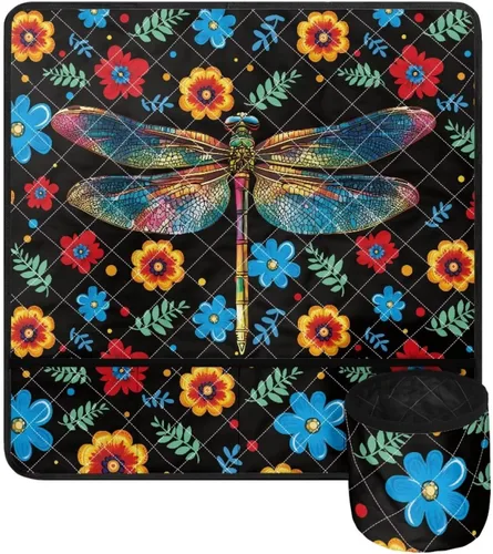 Miniatura 29 de Tapetes para máquina de coser de girasol y colibrí para mesa con bolsillos, para máquinas de coser de Acción de Gracias, alfombrillas para reducir