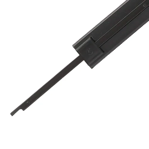 Miniatura 9 de Vernier de esfera de plástico de 0.000-5.906 in, herramienta de medición de calibrador, regla de calibrador de esfera de plástico, herramienta