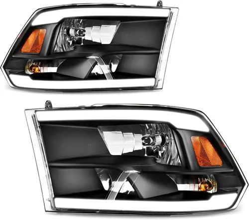 Miniatura 12 de AUTOSAVER88: Montaje de faros delanteros compatible con Dodge Ram 1500 2009-2018/Dodge Ram 2500 3500 2010-2018/Ram 1500 Classic 2019-2022