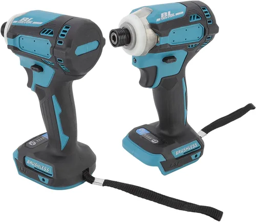 Miniatura 6 de Destornillador de impacto sin escobillas de iones de litio con luces LED para construcción de carpintería y proyectos de bricolaje