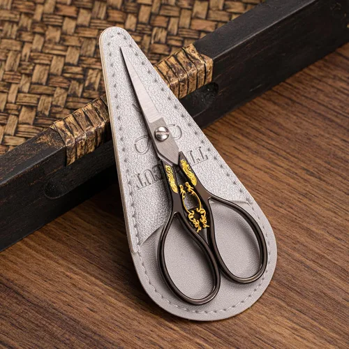 Miniatura 7 de Tijeras de nubes auspiciosas de acero inoxidable estilo europeo vintage para costura, bordado, costura, manualidades, trabajo de arte y uso diario