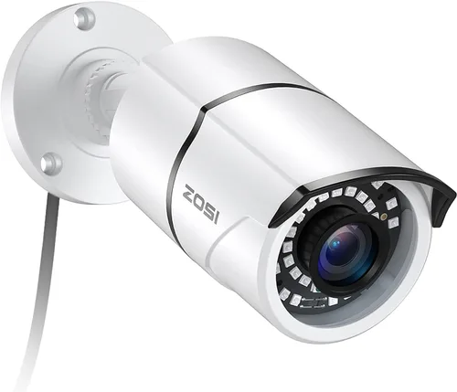 Miniatura 11 de ZOSI Sistema de cámara de seguridad para el hogar 8CH 3K Lite, detección de humanos y vehículos, visión nocturna de 120 pies, 4 cámaras de metal