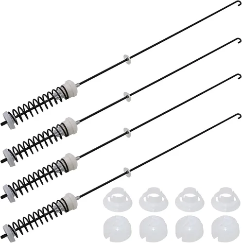 【Aleación mejorada】W10780045 WTW4816FW2 NTW4516FW2 NTW4605EW0 NTW4516FW1 WTW4800BQ1 Kit de varillas de suspensión para arandela Beaquicy-Washer