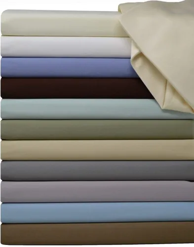 Miniatura 2 de Royal Tradition Solid 600 Thread Count, 100 Percent Cotton Twin Extra Long XL 3PC Bed Sheets Set, Sage, Deep Pockets Sage- Solid