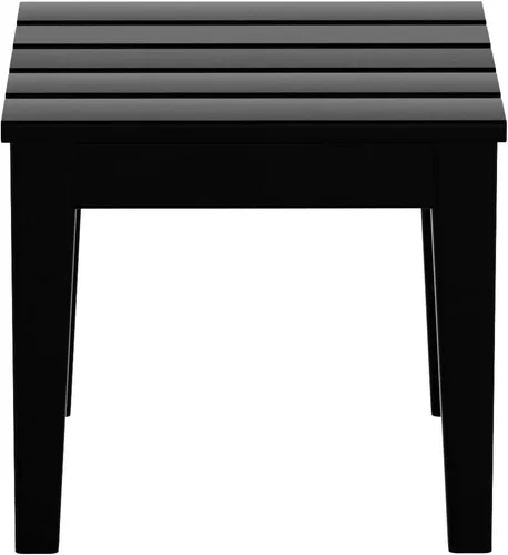 Miniatura 12 de WestinTrends Ashore - Mesa auxiliar Adirondack moderna para patio al aire libre, madera envejecida Roble (Weathered Wood)