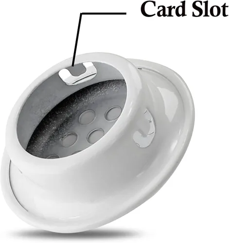 Miniatura 4 de 20 rejillas de ventilación circulares de 1 pulgada (0.984 in), rejilla de ventilación redonda de acero inoxidable para cocina, baño, gabinete, Blanco