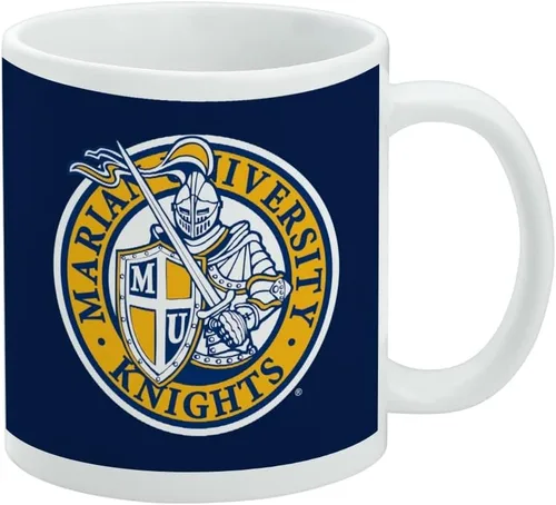 Miniatura 497 de Taza de cerámica con logotipo principal de Marshall, tazas originales para regalo para café, té y bebidas calientes, 11 oz, blanca