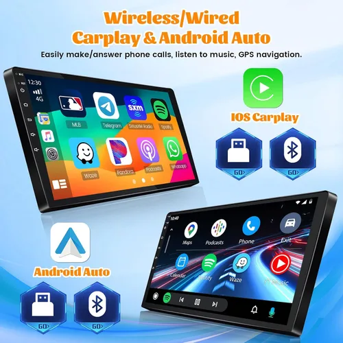 Miniatura 3 de Radio de coche WiFi de 5 GHz para Kia Soul 2014 2015 2016 2017 (A/C manual): [2G+64G] Actualización de pantalla táctil de 9 pulgadas para Kia Soul