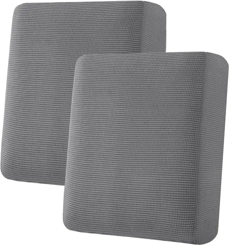 Miniatura 72 de H.VERSAILTEX Fundas Súper Elásticas para Asiento Individual, Fundas de Sofá, Fundas de Cojines, Juegos de Fundas, Tela Gruesa de Sarga con Textura