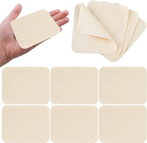 20 piezas de herramientas de cerámica de gamuza suave precortada, gamuza de barro, kit de herramientas de cerámica para manualidades de cerámica