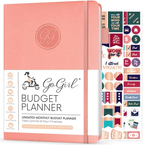 Miniatura 19 de GoGirl Planificador de Presupuesto – Organizador Mensual de Planificación Financiera, Libro de Presupuesto. Cuaderno de Seguimiento de Gastos, Negro