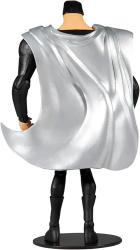 Miniatura 4 de McFarlane Toys DC Multiverse Superman Black Suit Variant (Superman: The Animated Series) Figura de acción de 7 pulgadas con accesorios